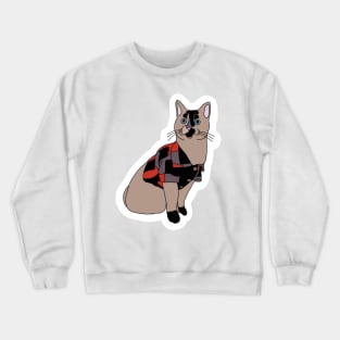 Arya the cat Crewneck Sweatshirt